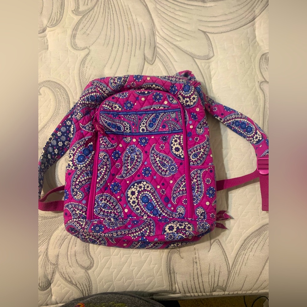 Quilted Vera Bradley backpack